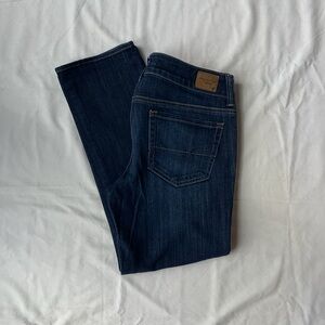 American Eagle Outfitters Women's Stretch Straight Leg Artist Crop Jeans